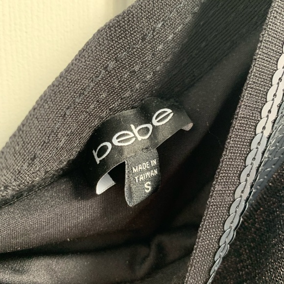 bebe One Shoulder Little Black Dress Size S - Picture 4 of 7